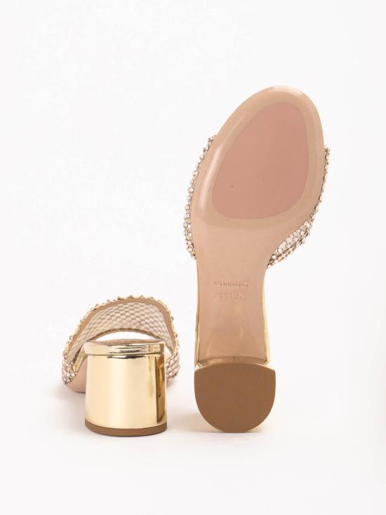  레실라 샌들 1303B050PLATINO Gold - LE SILLA