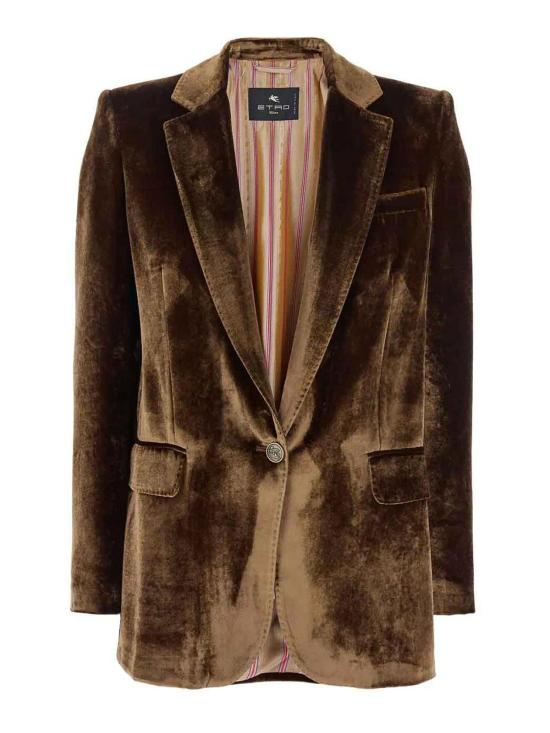 25FW 에트로 수트 자켓 WRCA004299TCD01M0689 Gold