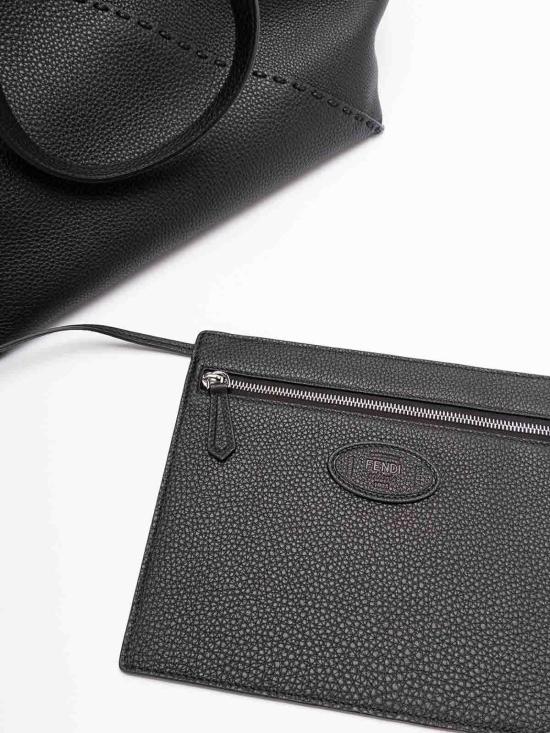 25SS 펜디 토트백 7VA655AU4EF1RYO Black - FENDI