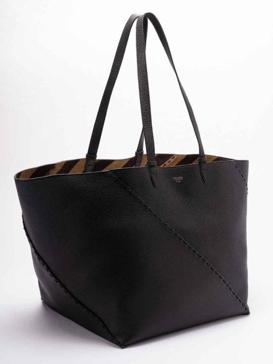 25SS 펜디 토트백 7VA655AU4EF1RYO Black - FENDI