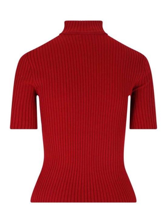 25FW 쿠레쥬 리에디션 니트 탑 숏슬리브 PERMPU026FI00014034 - COURREGES