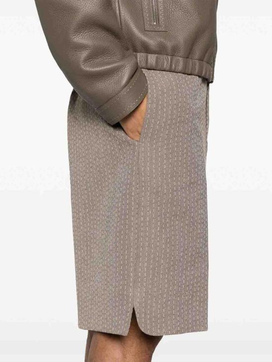  펜디 숏팬츠 FB1047AU6PF1RXP Beige - FENDI