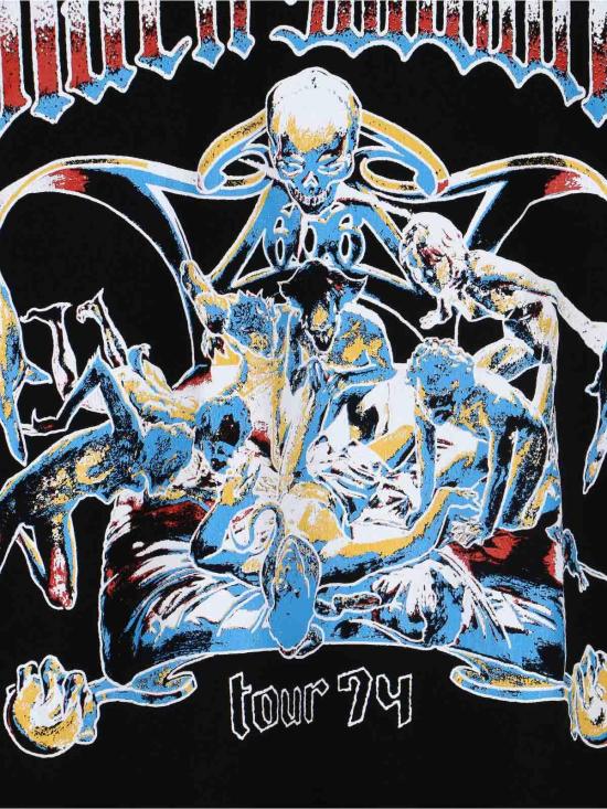 26SS 와타나베 준야 반팔 티셔츠 WOT905S251 Black - JUNYA WATANABE