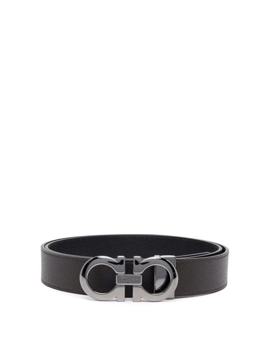  살바토레 페라가모 가죽 벨트 6755420689112TMORONERO Beige