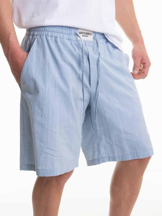26SS 저스트까발리 숏팬츠 78OAD180N0493286 Light Blue - JUST CAVALLI