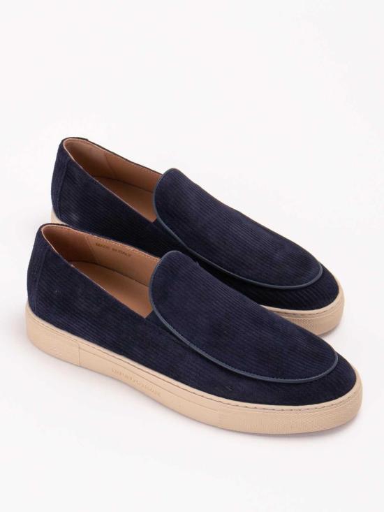 25SS 엠포리오 아르마니 로퍼 X4Y008XF84800285 Blue - EMPORIO ARMANI