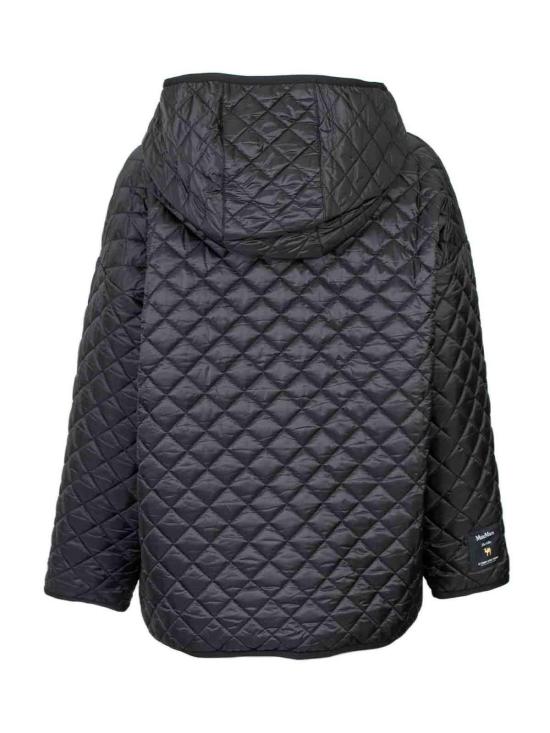  막스마라 더 큐브 LEO 레오 발수 캔버스 리버시블 패디드 자켓  LEO009 Black - MAXMARA THE CUBE