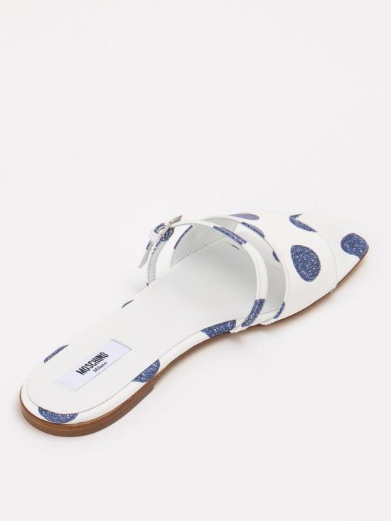 25SS 모스키노 로퍼 MA28121COMMKC10A White - MOSCHINO