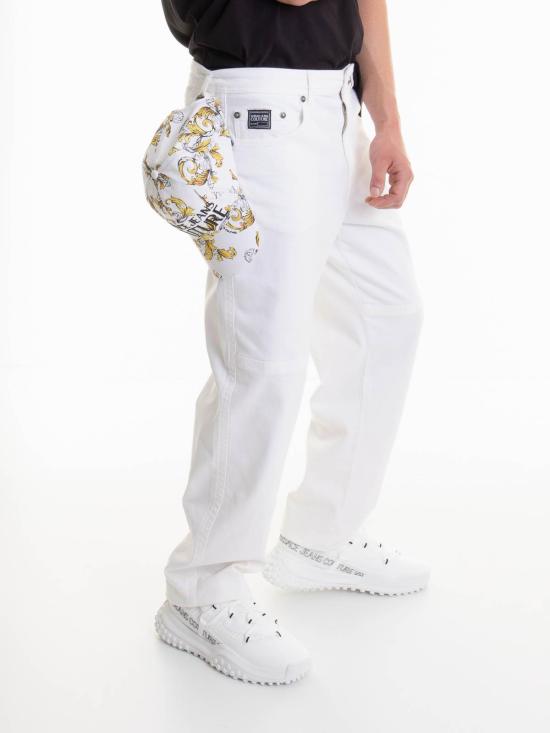 26SS 베르사체 스트레이트 팬츠 78GAB502CEWR1003 White - VERSACE