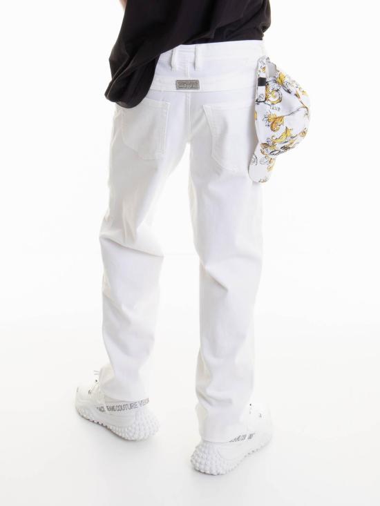 26SS 베르사체 스트레이트 팬츠 78GAB502CEWR1003 White - VERSACE