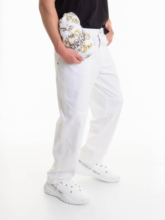 26SS 베르사체 스트레이트 팬츠 78GAB502CEWR1003 White - VERSACE