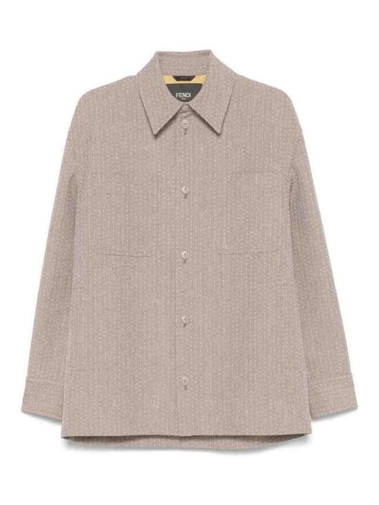  펜디 자켓 FW1307AU6PF1RXP Beige