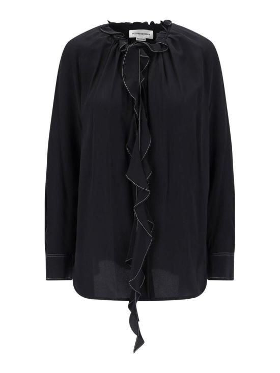 25SS 빅토리아 베컴 블라우스 1125WSH006158ABLACK Black