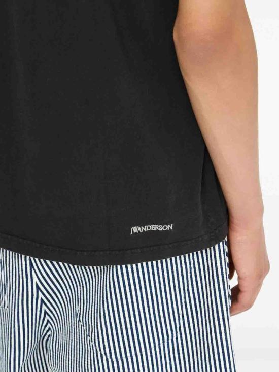  JW앤더슨 반팔 티셔츠 JT0300PG1800781 Black - JW ANDERSON