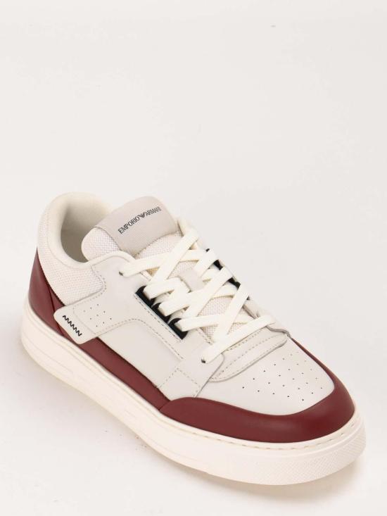  엠포리오 아르마니 스니커즈 X4X688XR333U567 White - EMPORIO ARMANI