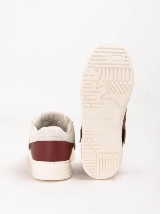  엠포리오 아르마니 스니커즈 X4X688XR333U567 White - EMPORIO ARMANI