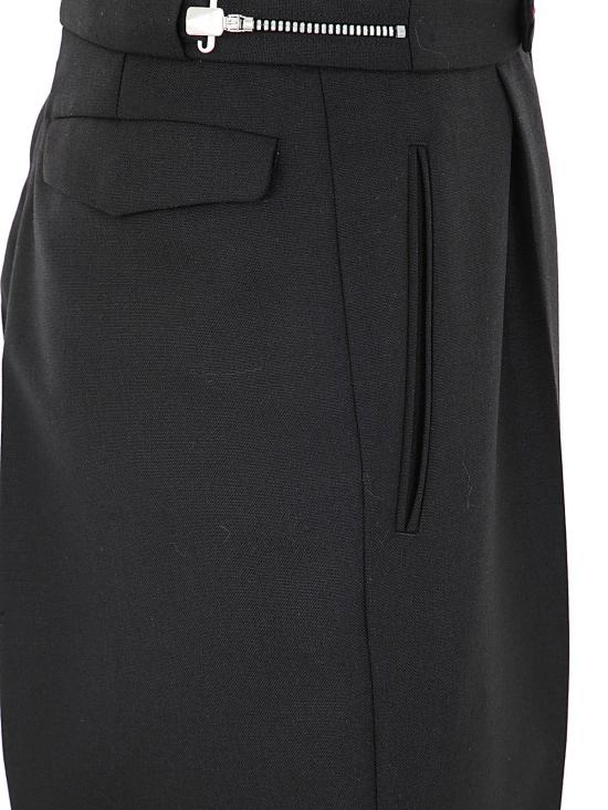 24FW 마르지엘라 스트레이트 팬츠 SI1KA0002S49892900 Black - MAISON MARGIELA