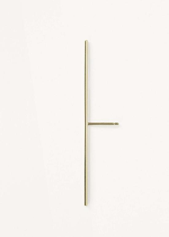  캐슬린 휘태커 이어링 스트랜드 스터드 귀걸이 14k 골드 - KATHLEEN WHITAKER