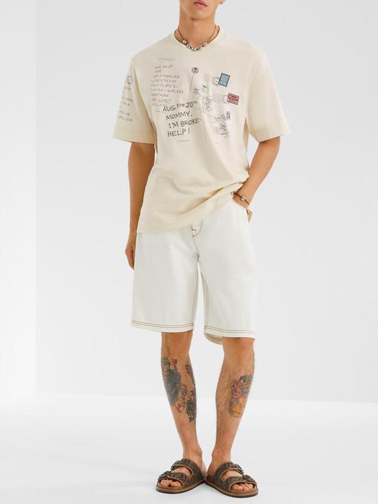  펜디 숏팬츠 FLP369AUWZF0WC4 White - FENDI