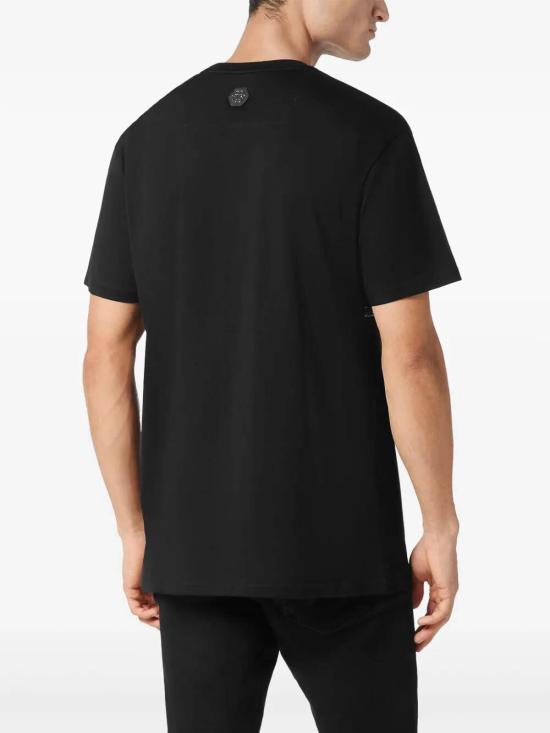 25SS 필립 플레인 반팔 티셔츠 SAECMTK8119PJY002N0201 Black - PHILIPP PLEIN