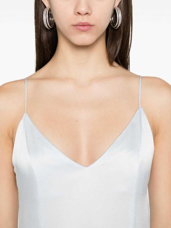 25SS 포르테포르테 롱 원피스 13565MYDRESS7062 Light Blue - FORTE FORTE