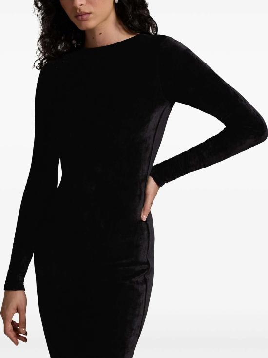  폴로 랄프로렌 미디 원피스 211947954001 Black - POLO RALPH LAUREN