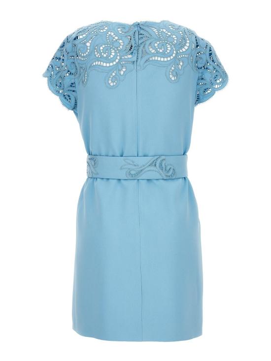  에르마노 설비노 숏 원피스 D422Q359CCILM64120 Light Blue - ERMANNO SCERVINO