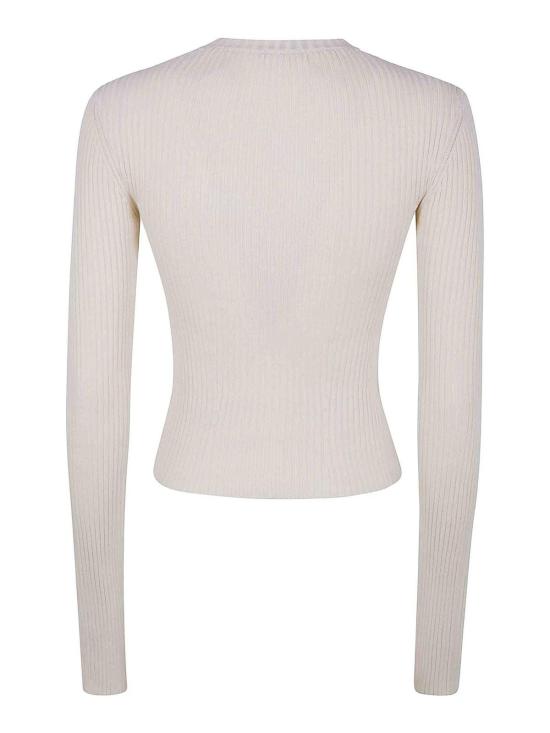 25SS 앤 드뮐미스터 가디건 2510WKN23KN055002002 White - ANN DEMEULEMEESTER