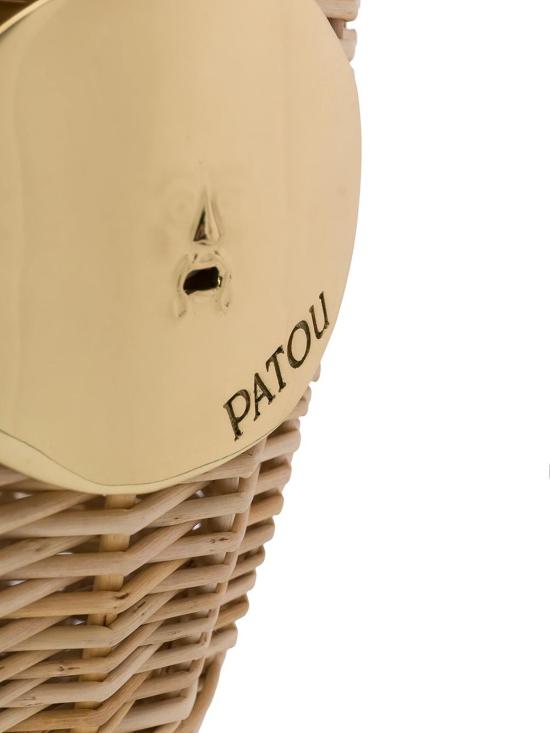 파투 우븐 버킷 백 토트백 AC0030043102V Beige - PATOU