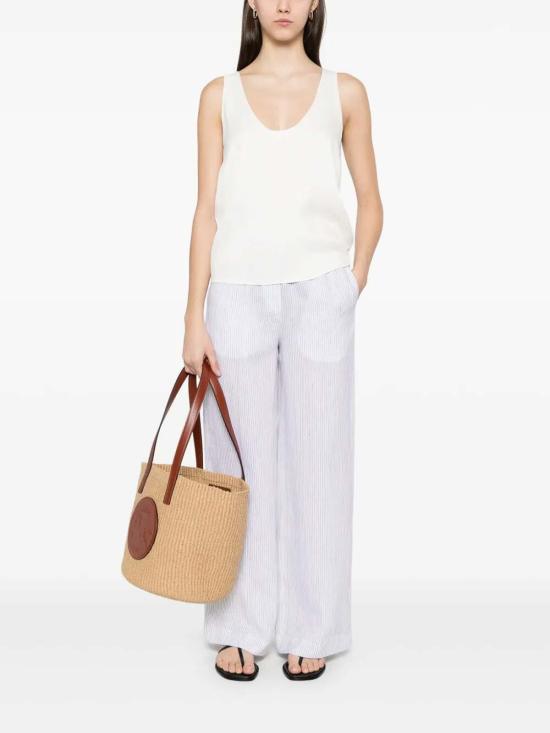 26SS 페세리코 스트레이트 팬츠 P0412402610935 Light Green - PESERICO