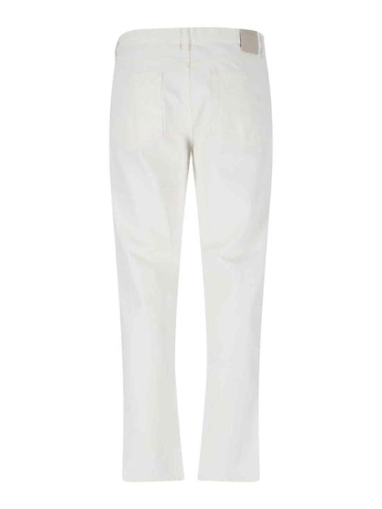 26SS 에르메네질도제냐 스트레이트 팬츠 RUFIB9A9CITYN00 White - ERMENEGILDO ZEGNA