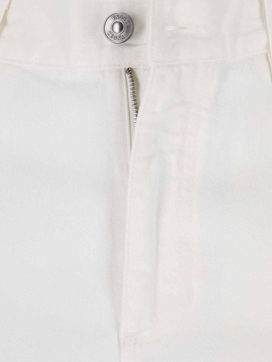 26SS 에르메네질도제냐 스트레이트 팬츠 RUFIB9A9CITYN00 White - ERMENEGILDO ZEGNA