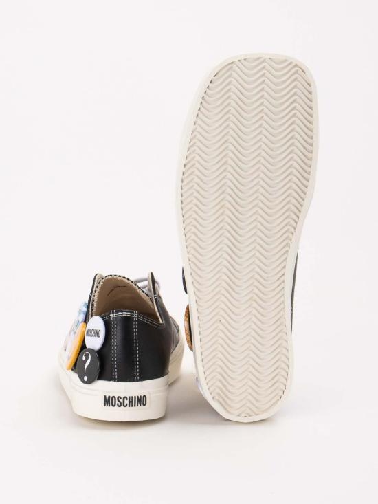  모스키노 스니커즈 MA15253GOMMF000A Black - MOSCHINO