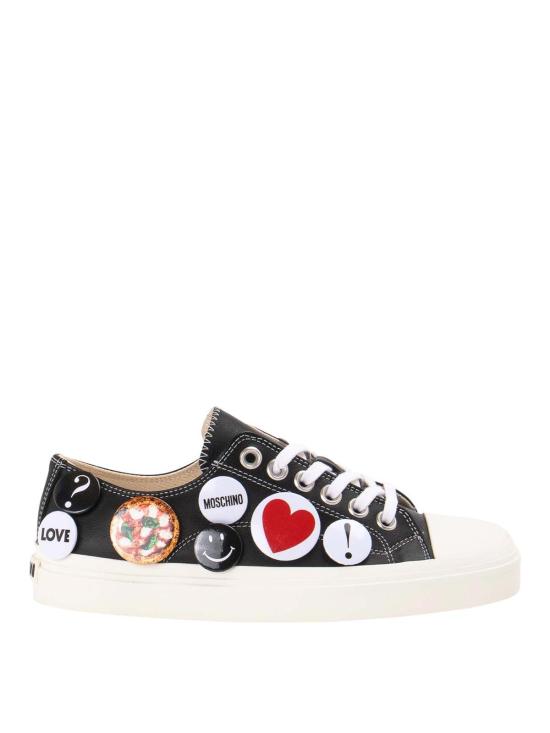  모스키노 스니커즈 MA15253GOMMF000A Black