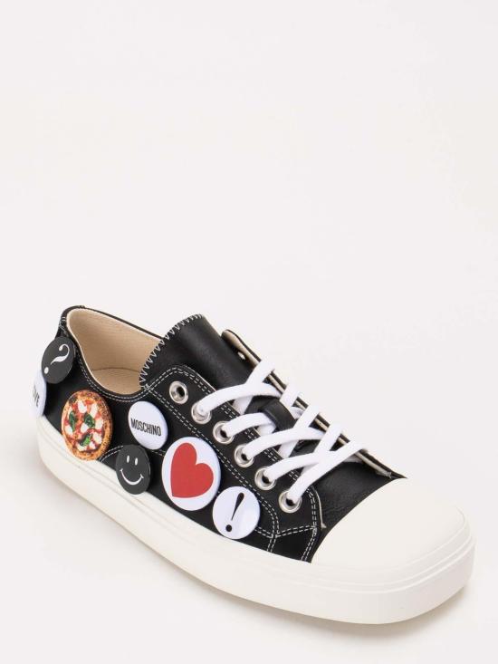  모스키노 스니커즈 MA15253GOMMF000A Black - MOSCHINO