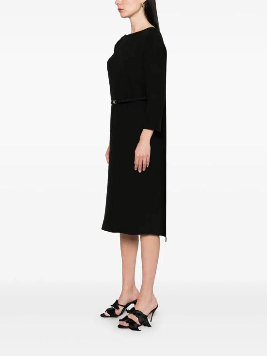 26SS 구찌 미디 스커트 818246Z8BYJ1000 Black - GUCCI