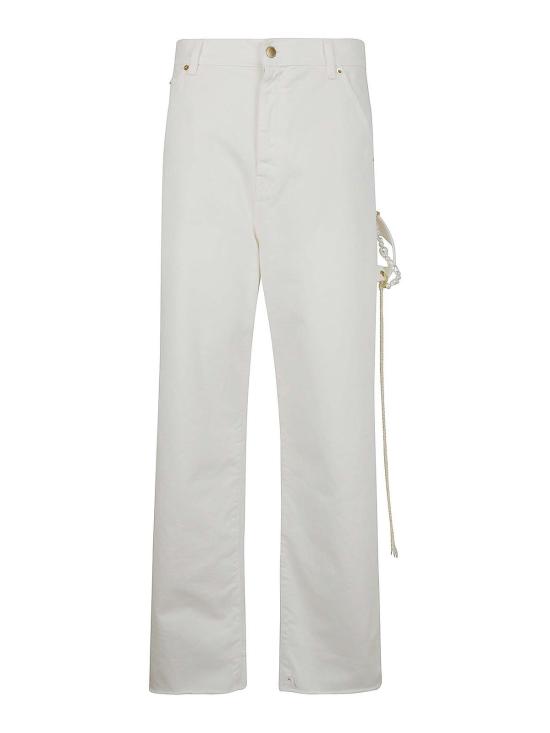 26SS 다크파크 스트레이트 팬츠 WTR58DWB01W008W00801 White