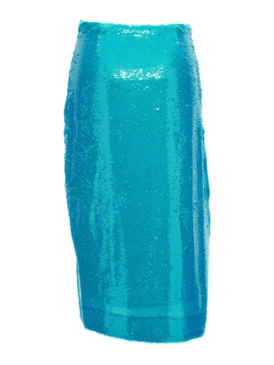  가니 롱 스커트 F7865803 Light Blue - GANNI