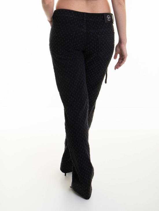 26SS 베르사체 스트레이트 팬츠 78HAB50TDW060AG1909 Black - VERSACE