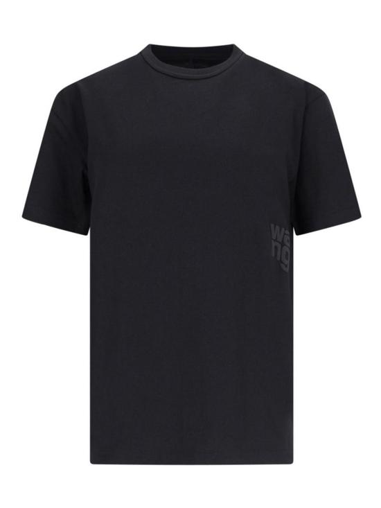 25FW 알렉산더 왕 반팔 티셔츠 4CC3241520001 Black