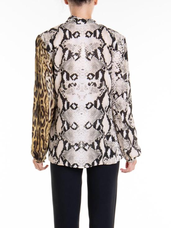  로베르토 카발리 셔츠 PKT057HE38D0262 Beige - ROBERTO CAVALLI
