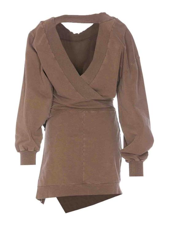 25FW 디 아티코 미디 원피스 250WCA00397JJF006AA801 Brown - THE ATTICO