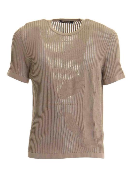  로베르토 카발리 반팔 티셔츠 URM601MG00104011 Green