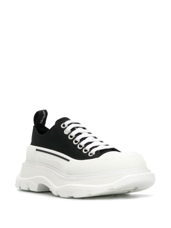 26SS 알렉산더 맥퀸 트레드 슬릭 레이스업 슈즈 697072W4AAQ1070 White - ALEXANDER MCQUEEN