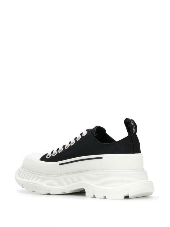 26SS 알렉산더 맥퀸 트레드 슬릭 레이스업 슈즈 697072W4AAQ1070 White - ALEXANDER MCQUEEN