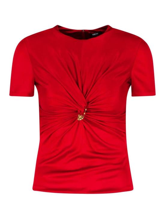 25SS 베르사체 반팔 티셔츠 10180811A124971RB30 Red