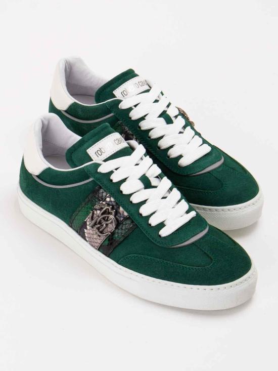 25SS 로베르토 카발리 스니커즈 27785E Green - ROBERTO CAVALLI