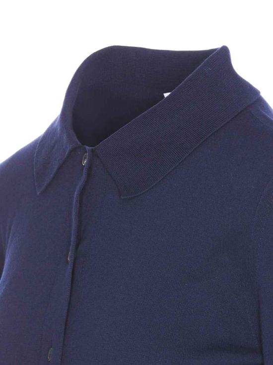 27SS 톰브라운 폴로 티셔츠 FKL003AY3036415 Blue - THOM BROWNE