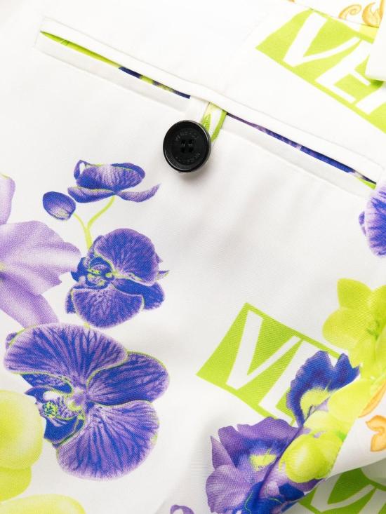 24FW 베르사체 팔라초 팬츠 10082221A067165W270 Multicolour - VERSACE