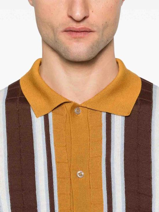  딸리아토레 반팔 셔츠 HARPERPEPWE250425E352 Yellow - TAGLIATORE